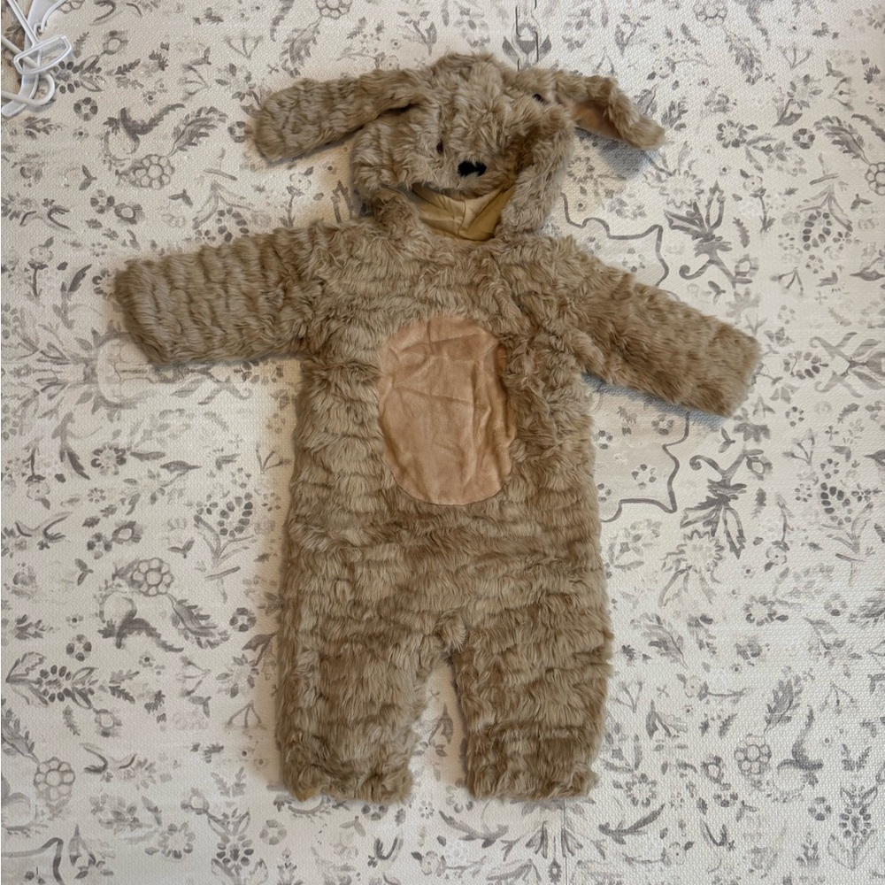 Pottery Barn Furry Brown Puppy Costume